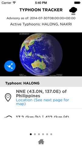 Typhoon Trackerのおすすめ画像1