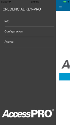 ACCESS ID screenshot 1