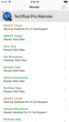 TechTool Pro Remote screenshot 1