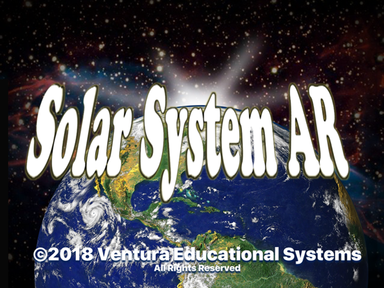 The Solar System - AR app screenshot