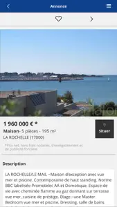 LAFORET IMMOBILIER LA ROCHELLE screenshot #4 for iPhone