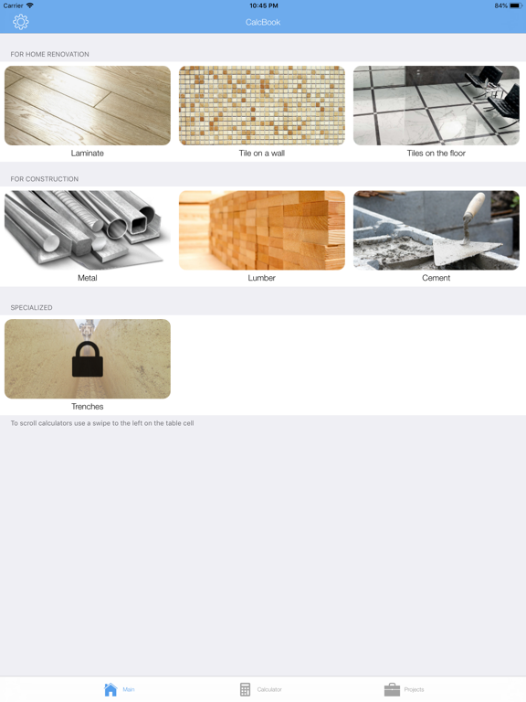 Screenshot #4 pour CalcBook Lite - Building Calc