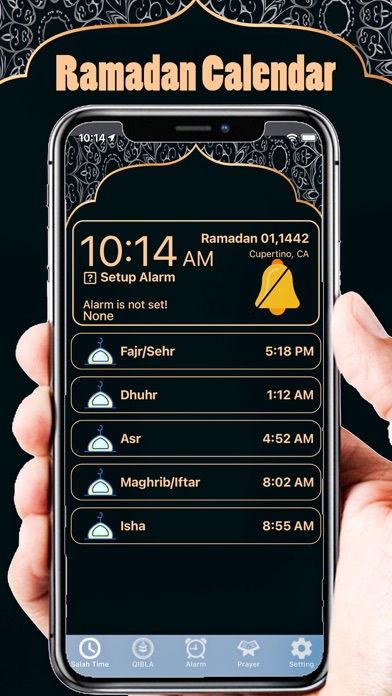Islamic Pro-Prayer Time, Qibla Screenshot