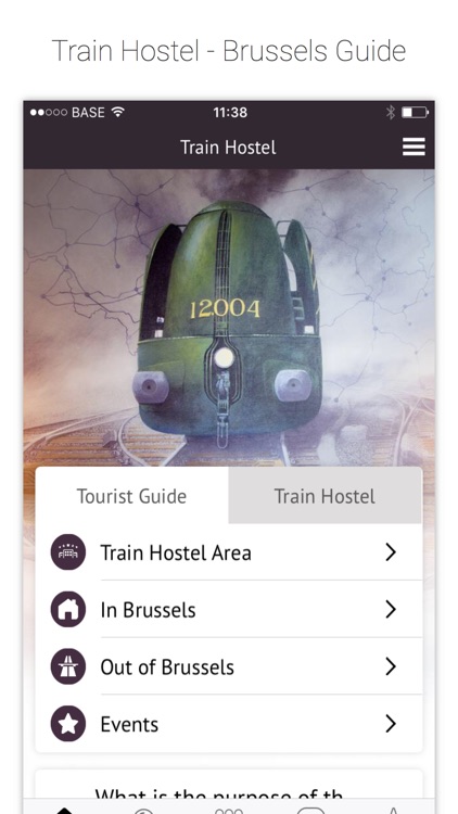 Train Hostel - Brussels