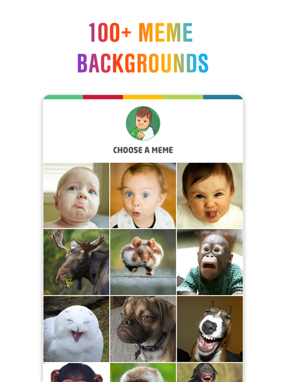 MEME Maker` iPad screenshot 7 - Entertainment app