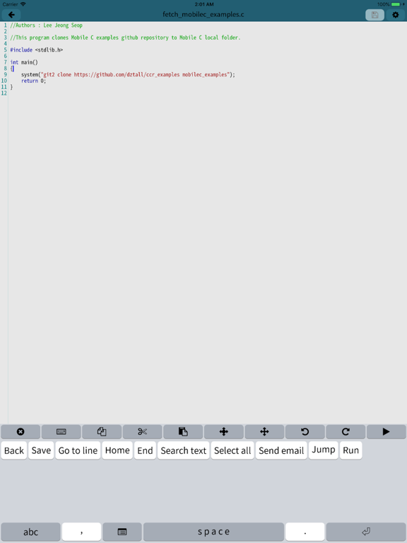 Screenshot #6 pour Mobile C [ C/C++ Compiler ]