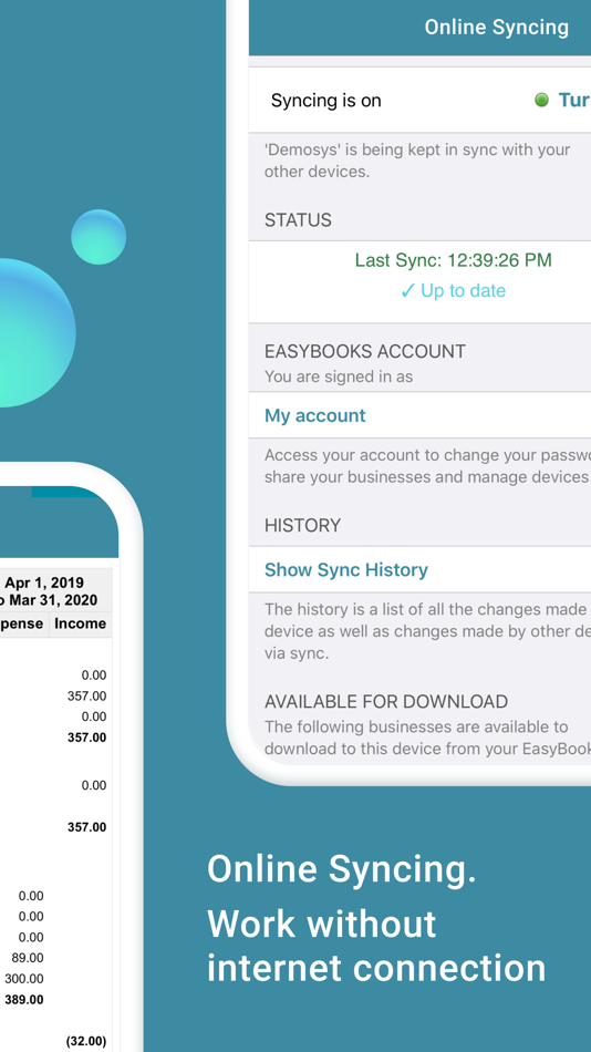 #5. EasyBooks Accounting, Invoices (iOS) Podle: Marla International Limited