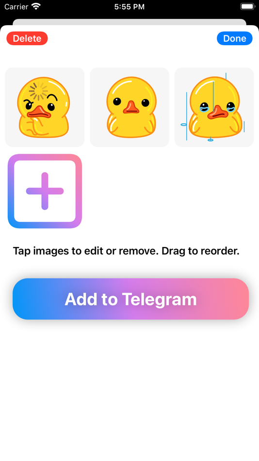 #4. Sticker Maker for Telegram (iOS) 由: Nikita Starshinov