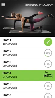 weight gain exercise 30 days iphone screenshot 1