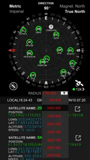 satellite info gps status iphone screenshot 2