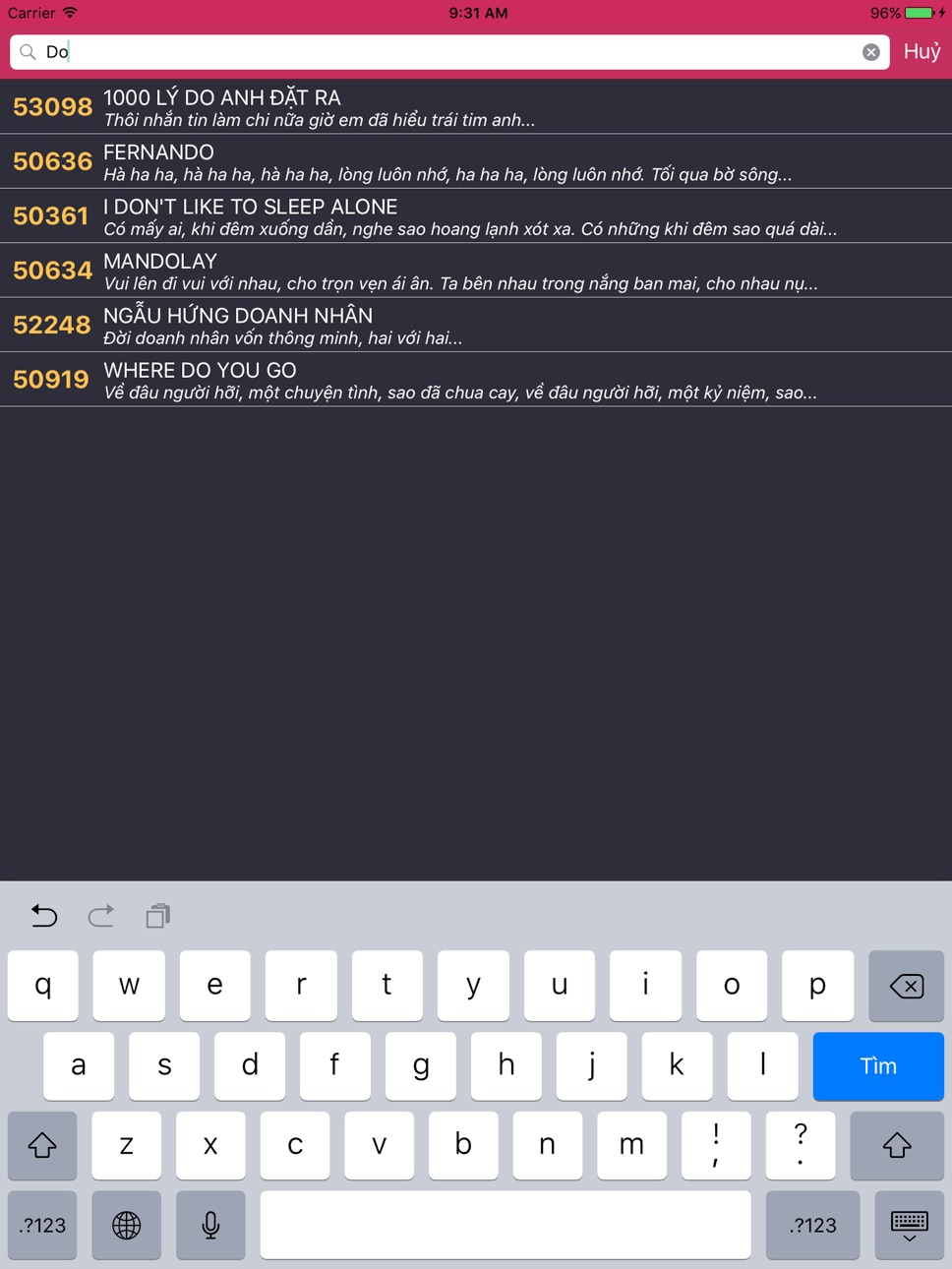 iPad screenshot
