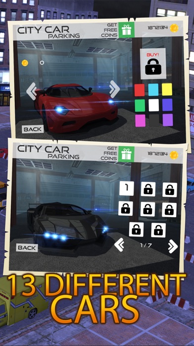 Screenshot #3 pour Sport Car Parking Simulator