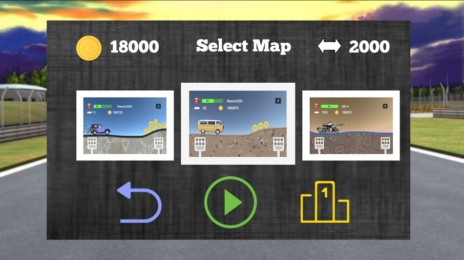 #6. Hill racing car - Crazy game (iOS) Podle: 庆猛 邓