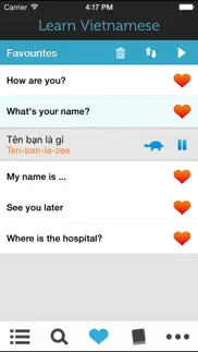 learn vietnamese - phrasebook iphone screenshot 3