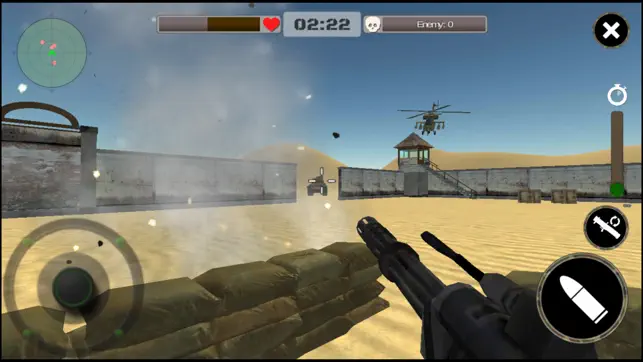 Artillery and Heavy Weapons, game for IOS