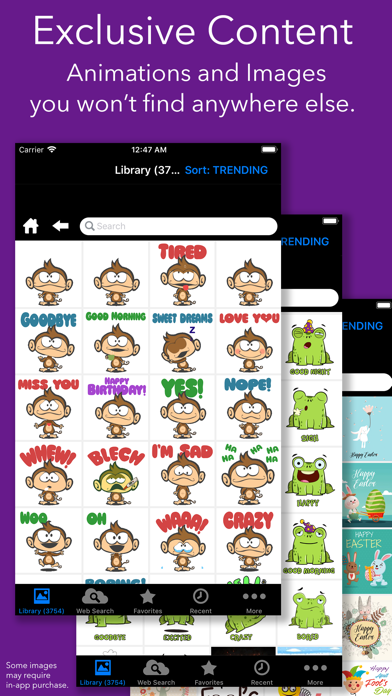 3D Animations + Emoji for MMS Text Messaging with 500,000+ Animated Emoticons Screenshot 2