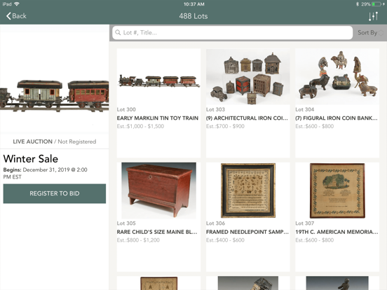 Screenshot #4 pour Thomaston Auction