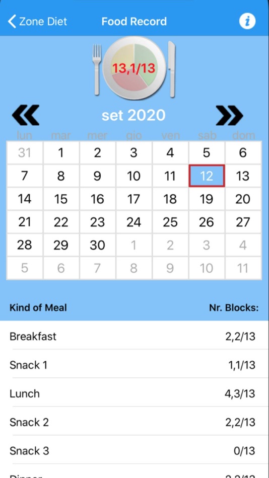 #8. Zone Diet (iOS) 由: Gianni Etzi