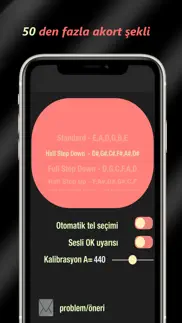 gitar tuner - pro akort aleti iphone resimleri 4