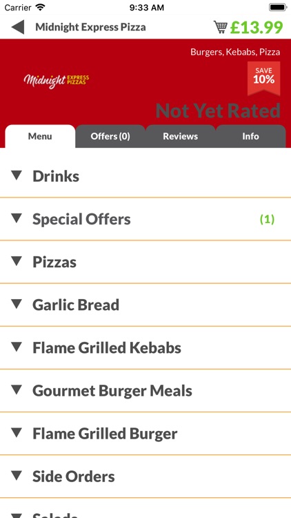 Midnight Express Pizza