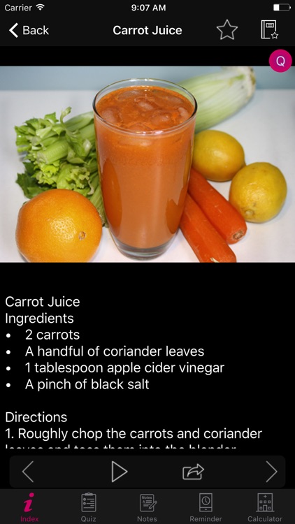 Juice Recipes Encyclopedia screenshot-3