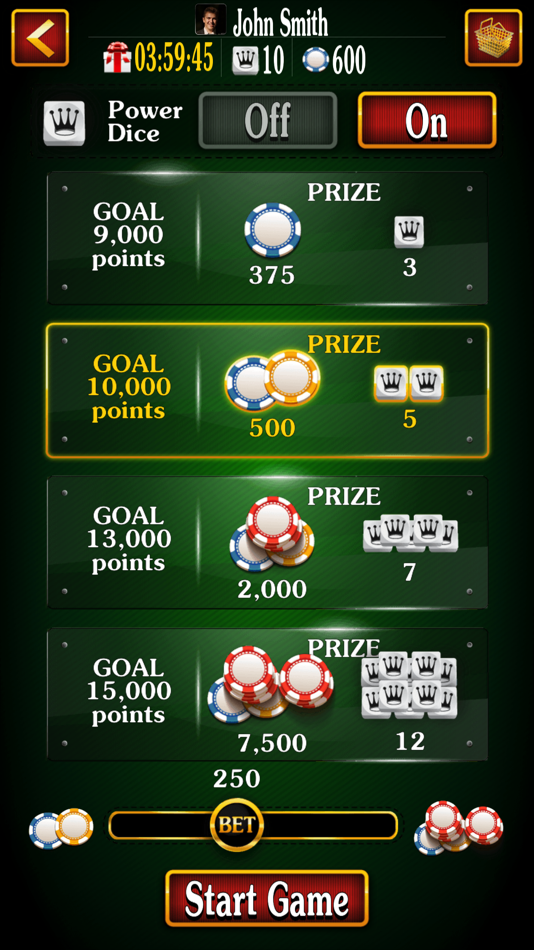 #5. Farkle Craps: Dice Game Online (iOS) Podle: Cessabit Games LLC