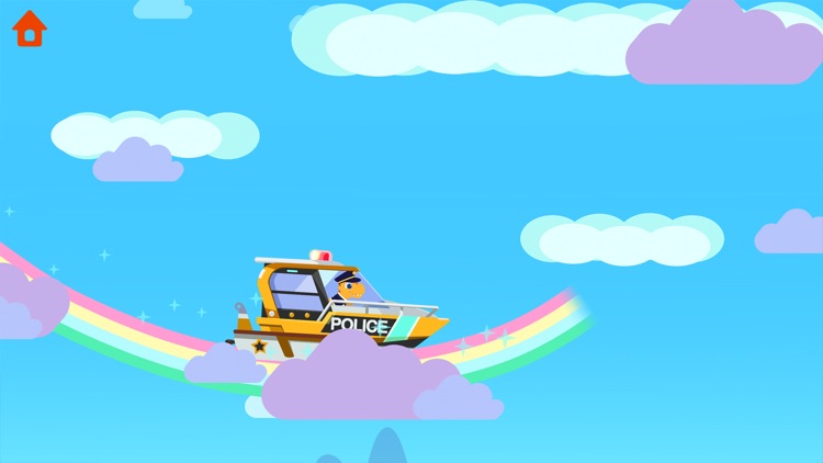 Dinosaur Police Car screenshot-6