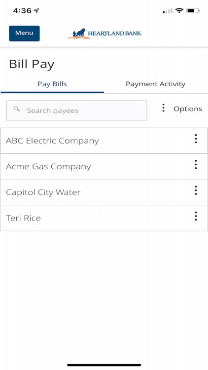 Heartland Bank Ohio Mobile screenshot-3