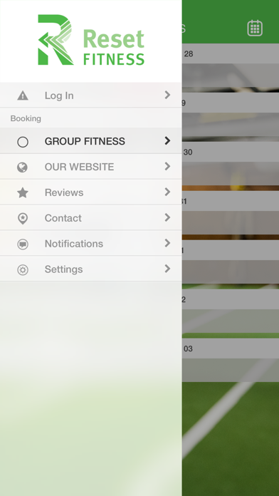 Reset Fitness Members App screenshot 2