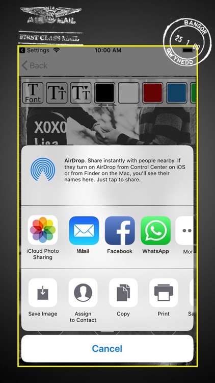 Black and White - Ecard Maker screenshot-3