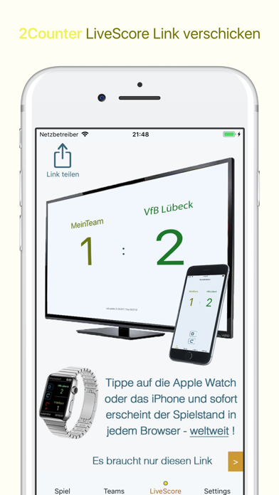 Screenshot #1 pour Fussball Live