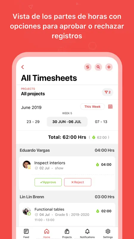 Gestión trabajos Zoho Projects screenshot 6 of 10