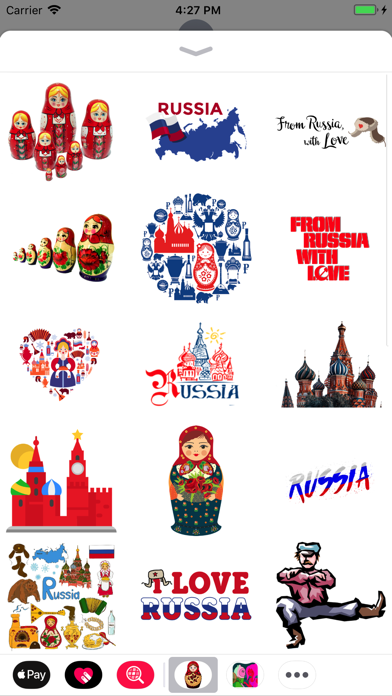 Russia Stickers! screenshot 3