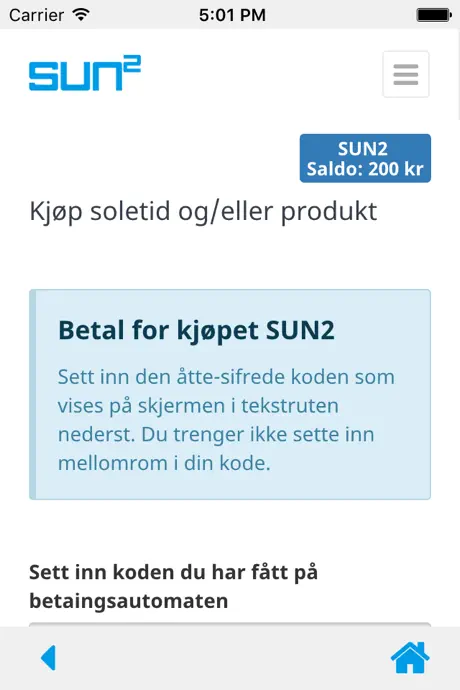 SUN2 Solkonto