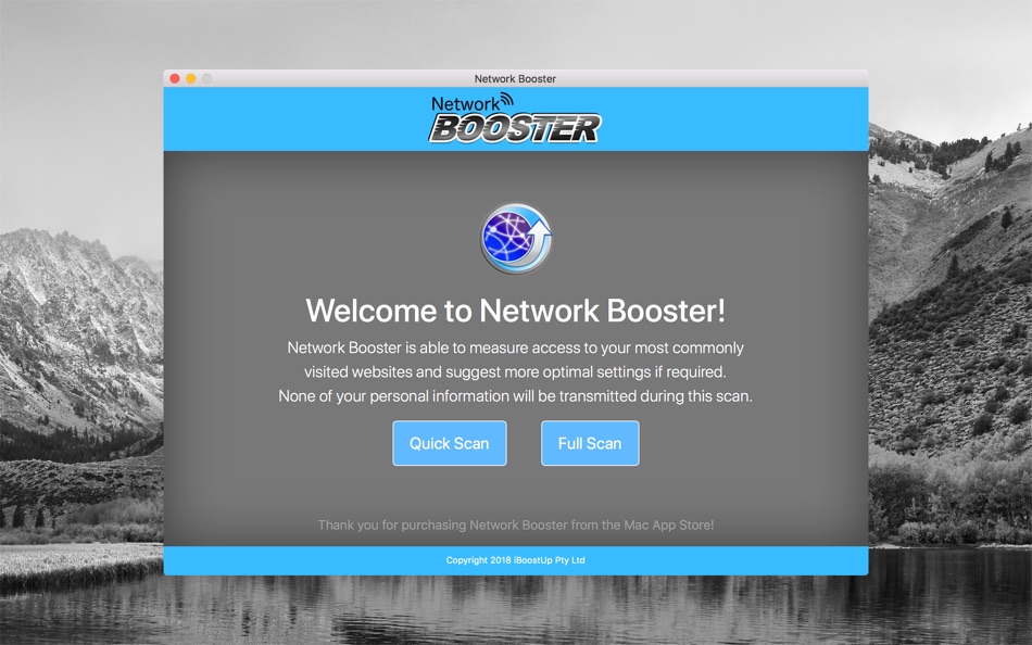 #1. Network Booster (macOS) 由: iBoostUp Pty Ltd