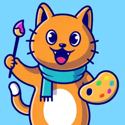 Coloring Book. Paint & Draw app icon
