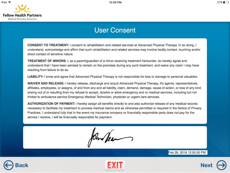 FHP EHR Kiosk screenshot-3