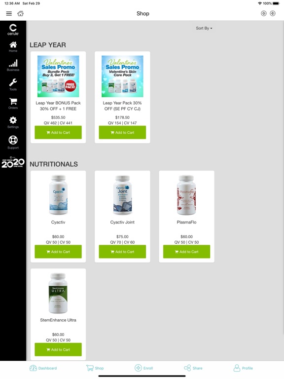 Cerule iPad screenshot 3 - Business app