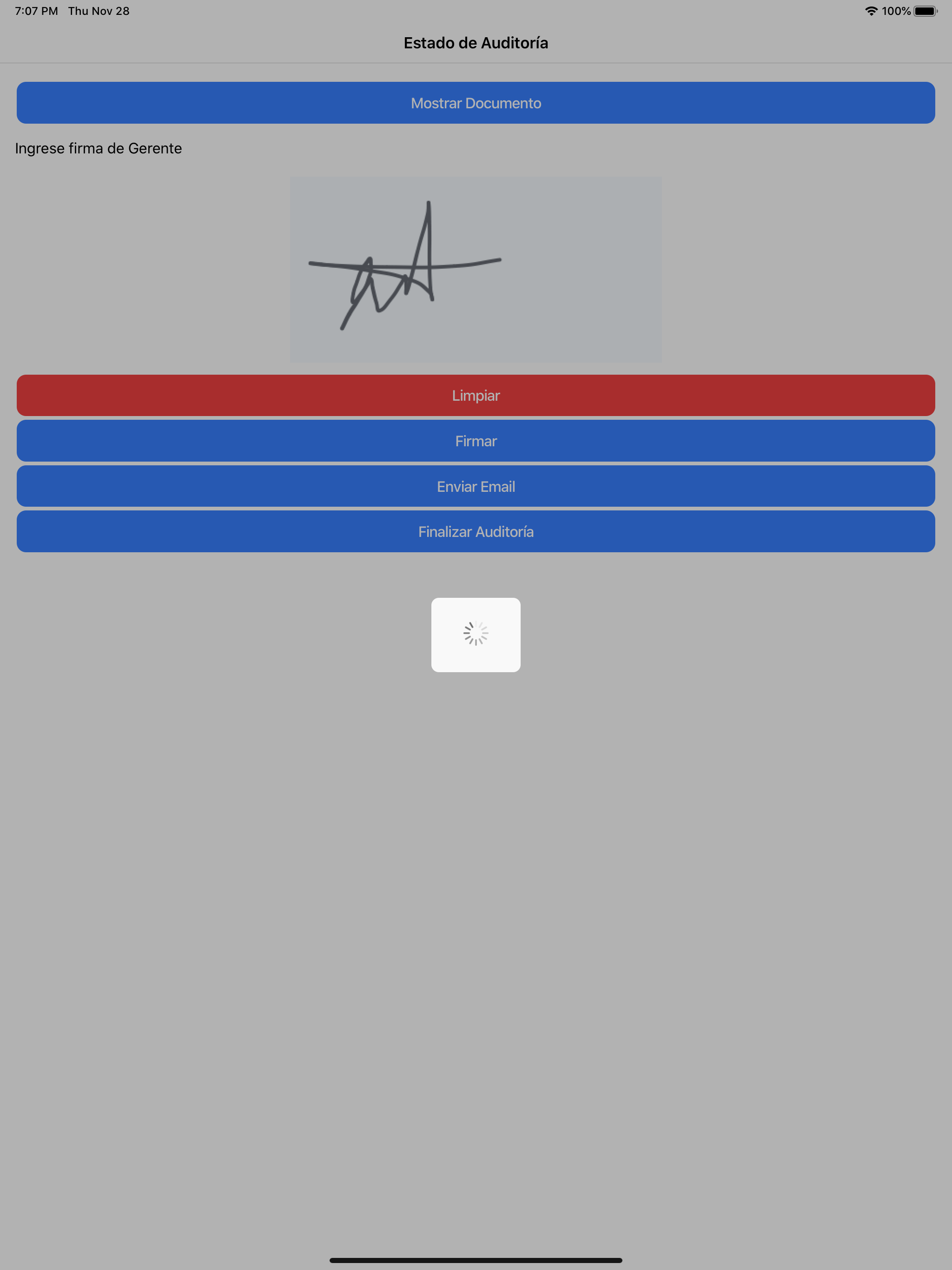 Auditores Application