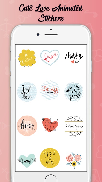 Animated Love Stickers!