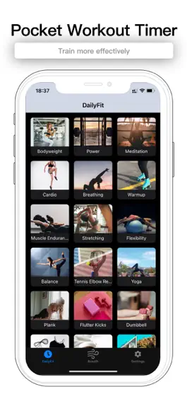 Game screenshot DailyFit - Workout Timer apk