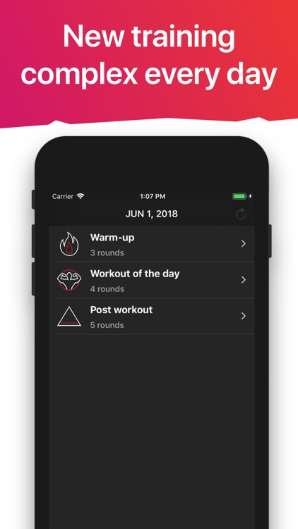 Workout - HIIT training & WOD