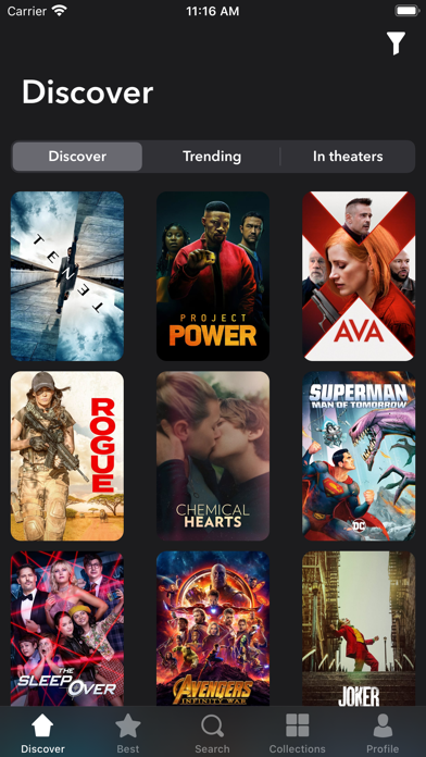 MyMovies - Catalog Screenshot