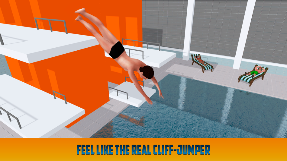 Cliff Flip Diving Swimming Sim - 1.2 - (iOS)