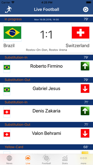 Football 2018 Live(圖2)-速報App