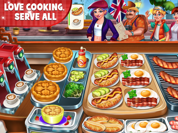 Cooking Truck Craze Food Games
