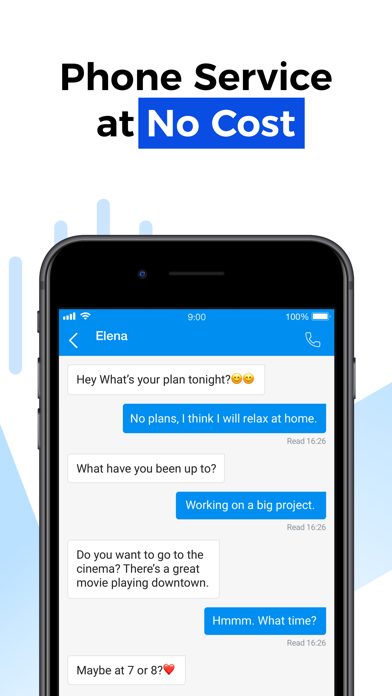 Dingtone: Phone Calls + Texts Screenshot