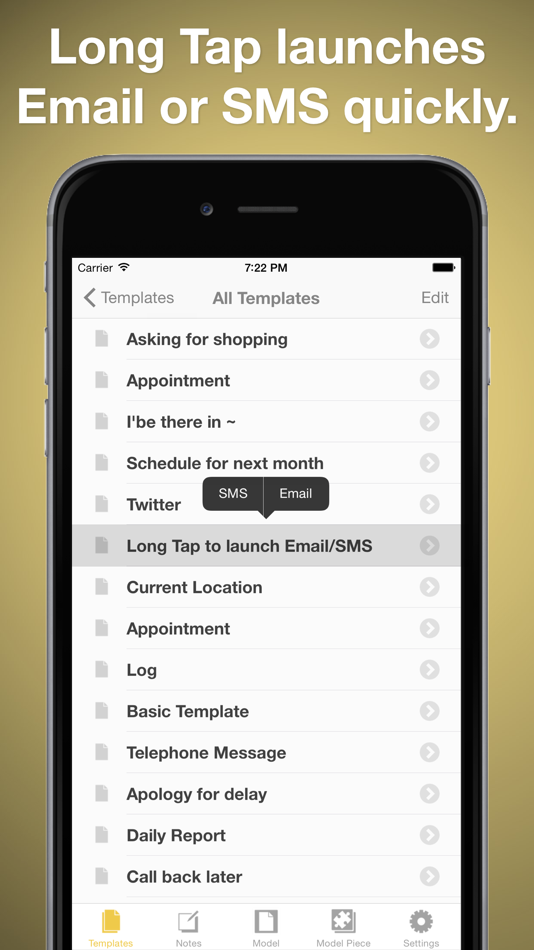 #4. Line-Writer: Flexible Template (iOS) 由: TAKESHI ONO