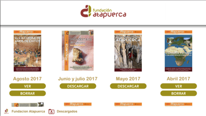 Fundación Atapuerca Screenshot