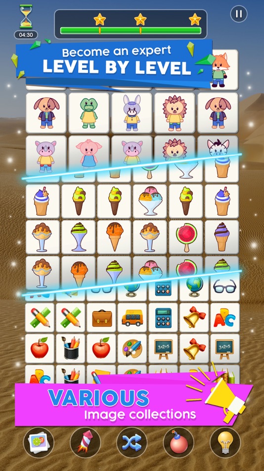 #4. Tile Connect - Match Puzzle (iOS) By: D2M STUDIO COMPANY LIMITED